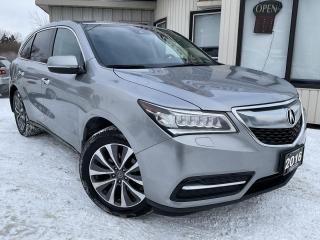 Used 2016 Acura MDX TECH PKG - LEATHER! NAV! BACK-UP CAM! BSM! DVD! for sale in Kitchener, ON