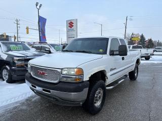 Used 2002 GMC Sierra 2500 SL Extended Cab 4x4 ~6.6L Duramax Diesel for sale in Barrie, ON