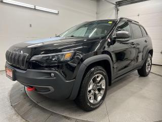 Used 2019 Jeep Cherokee TRAILHAWK V6 4X4 | HTD LEATHER | RMT START | NAV for sale in Ottawa, ON