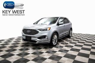 Used 2020 Ford Edge Titanium AWD Elite Pkg Cold Weather Pkg Sunroof Leather for sale in New Westminster, BC