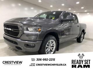 1500 LARAMIE CREW CAB 4X4 ( 14 Check out this vehicles pictures, features, options and specs, and let us know if you have any questions. Helping find the perfect vehicle FOR YOU is our only priority.P.S...Sometimes texting is easier. Text (or call) 306-994-7040 for fast answers at your fingertips!This Ram 1500 delivers a Gas/Electric V-8 5.7 L/345 engine powering this Automatic transmission. WHEELS: 20 X 9 PREMIUM PAINTED W/INSERTS, TRANSMISSION: 8-SPEED AUTOMATIC, TRAILER TOW GROUP.* This Ram 1500 Features the Following Options *SPORT APPEARANCE PACKAGE, QUICK ORDER PACKAGE 27H LARAMIE , TRAILER BRAKE CONTROL, TIRES: 275/55R20 OWL ALL-SEASON, REAR WHEELHOUSE LINERS, RADIO: UCONNECT 5W NAV W/12.0 DISPLAY, LARAMIE LEVEL 1 EQUIPMENT GROUP, GRANITE CRYSTAL METALLIC, ENGINE: 5.7L HEMI VVT V8 W/MDS & ETORQUE, CLASS IV RECEIVER HITCH.* Stop By Today *Stop by Crestview Chrysler (Capital) located at 601 Albert St, Regina, SK S4R2P4 for a quick visit and a great vehicle!
