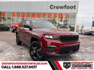 <b>Sunroof, Trailer Tow Group!</b><br> <br> <br> <br>  If you want a midsize SUV that does a little of everything, this Jeep Grand Cherokee is a perfect candidate. <br> <br>This 2024 Jeep Grand Cherokee is second to none when it comes to performance, safety, and style. Improving on its legendary design with exceptional materials, elevated craftsmanship and innovative design unites to create an unforgettable cabin experience. With plenty of room for your adventure gear, enough seats for your whole family and incredible off-road capability, this 2024 Jeep Grand Cherokee has you covered! <br> <br> This velvet red pearl SUV  has an automatic transmission and is powered by a  293HP 3.6L V6 Cylinder Engine.<br> <br> Our Grand Cherokees trim level is Limited. Stepping up to this Cherokee Limited rewards you with a power liftgate for rear cargo access and remote engine start, with heated front and rear seats, a heated steering wheel, voice-activated dual-zone climate control, mobile hotspot capability, and a 10.1-inch infotainment system powered by Uconnect 5 Nav with inbuilt navigation, Apple CarPlay and Android Auto. Additional features also include adaptive cruise control, blind spot detection, ParkSense with rear parking sensors, lane departure warning with lane keeping assist, front and rear collision mitigation, and even more. This vehicle has been upgraded with the following features: Sunroof, Trailer Tow Group. <br><br> <br>To apply right now for financing use this link : <a href=https://www.crowfootdodgechrysler.com/tools/autoverify/finance.htm target=_blank>https://www.crowfootdodgechrysler.com/tools/autoverify/finance.htm</a><br><br> <br/> Total  cash rebate of $7491 is reflected in the price. Credit includes up to 10% MSRP. <br> Buy this vehicle now for the lowest bi-weekly payment of <b>$415.92</b> with $0 down for 96 months @ 6.49% APR O.A.C. ( Plus GST  documentation fee    / Total Obligation of $86511  ).  Incentives expire 2024-02-29.  See dealer for details. <br> <br>We pride ourselves in consistently exceeding our customers expectations. Please dont hesitate to give us a call.<br> Come by and check out our fleet of 80+ used cars and trucks and 180+ new cars and trucks for sale in Calgary.  o~o