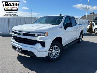 <h2><strong><span style=font-size:16px><span style=color:#2ecc71>Check out this 2024 Chevrolet Silverado 1500 RST!</span></span></strong></h2>

<p><span style=font-size:14px>Powered by a 5.3L Ecotec3 V8 engine with up to 310hp & up to 430lb.-ft. of torque.</span></p>

<p><span style=font-size:14px><strong>Comfort & Convenience Features:</strong> includes remote start/entry, heated front seats, heated steering wheel, dual exhaust, HD rear view camera & 18 bright silver painted aluminum wheels.</span></p>

<p><span style=font-size:14px><strong>Infotainment Tech & Audio:</strong> includes Chevrolet infotainment 3 premium system with Google built-in campatibility including navigation & bluetooth, 13.4 diagonal colour touchscreen, Bose premium audio system, wireless charging, wireless Apple CarPlay & Android Auto.</span></p>

<p><strong><span style=font-size:14px>This truck also comes equipped with the following packages</span></strong></p>

<p><span style=font-size:14px><strong>Convenience Package II:</strong> includes Bose sound system, universal home remote, rear sliding power window, hitch view, trailer brake controller & trailering app.</span></p>

<p><span style=font-size:14px><strong>Chevy Safety Assist Package:</strong> includes automatic emergency braking, front pedestrian braking, lane keep assist with lane departure warning, following distance indicator & forward collision alert.</span></p>

<p><span style=font-size:14px><strong>Z71 Off-Road Package:</strong> includes off-road suspension, skid plates, hill descent control, heavy-duty air filter, 2-SPD autotrac transfer case & dual exhaust system.</span></p>

<h2><strong><span style=font-size:16px><span style=color:#2ecc71>Come test drive this truck today!</span></span></strong></h2>

<h2><strong><span style=font-size:16px><span style=color:#2ecc71>613-257-2432</span></span></strong></h2>