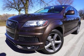 Used 2015 Audi Q7 3.0T S-LINE / NO ACCIDENTS / STUNNING COLOUR COMBO for sale in Etobicoke, ON