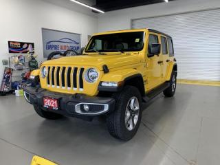<a href=http://www.theprimeapprovers.com/ target=_blank>Apply for financing</a>

Looking to Purchase or Finance a Jeep Wrangler or just a Jeep Suv? We carry 100s of handpicked vehicles, with multiple Jeep Suvs in stock! Visit us online at <a href=https://empireautogroup.ca/?source_id=6>www.EMPIREAUTOGROUP.CA</a> to view our full line-up of Jeep Wranglers or  similar Suvs. New Vehicles Arriving Daily!<br/>  	<br/>FINANCING AVAILABLE FOR THIS LIKE NEW JEEP WRANGLER!<br/> 	REGARDLESS OF YOUR CURRENT CREDIT SITUATION! APPLY WITH CONFIDENCE!<br/>  	SAME DAY APPROVALS! <a href=https://empireautogroup.ca/?source_id=6>www.EMPIREAUTOGROUP.CA</a> or CALL/TEXT 519.659.0888.<br/><br/>	   	THIS, LIKE NEW JEEP WRANGLER INCLUDES:<br/><br/>  	* Wide range of options including REMOTE START BOTH TOPS ,ALL CREDIT,FAST APPROVALS,LOW RATES, and more.<br/> 	* Comfortable interior seating<br/> 	* Safety Options to protect your loved ones<br/> 	* Fully Certified<br/> 	* Pre-Delivery Inspection<br/> 	* Door Step Delivery All Over Ontario<br/> 	* Empire Auto Group  Seal of Approval, for this handpicked Jeep Wrangler<br/> 	* Finished in Yellow, makes this Jeep look sharp<br/><br/>  	SEE MORE AT : <a href=https://empireautogroup.ca/?source_id=6>www.EMPIREAUTOGROUP.CA</a><br/><br/> 	  	* All prices exclude HST and Licensing. At times, a down payment may be required for financing however, we will work hard to achieve a $0 down payment. 	<br />The above price does not include administration fees of $499.