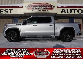 Used 2019 GMC Sierra 1500 SLT PREMIUM, X31 OFF RD 4X4, LEATHER, ROOF, AS NEW for sale in Headingley, MB