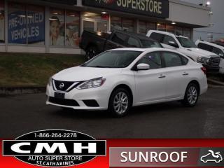 Used 2017 Nissan Sentra 1.8 SV  CAM ROOF HTD-SEATS 16-AL for sale in St. Catharines, ON