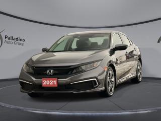 Used 2021 Honda Civic Sedan LX   - No Accidents - New Front & Rear Brakes for sale in Sudbury, ON