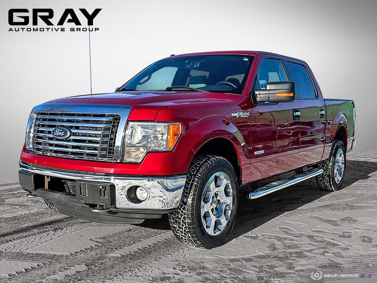 <p>A gorgeous ruby red 3.5L V6 Super Crew with Power Seats + INCLUDES a 3 year Warranty at NO additional cost. This vehicle comes Safety Certified!</p><p>&nbsp;</p><p>$183.98 bi-weekly!!</p><p>&nbsp;</p><p>*Payments displayed are as per the listing price on a 60 month term OAC. Interest rates may vary as per the age and mileage of the vehicle. Mileage recorded at time of listing. Finance Application fees may apply as per the age and mileage of the vehicle and third party lender requirements. Taxes and license are not included in listing price, and will be due on delivery or added on to financing (OAC).</p><p>&nbsp;</p><p>To book a test drive or to come see the vehicle in person, please email us at info@grayautomotivegroup.com to make sure its still available.</p><p>&nbsp;</p><p>No hidden fees. HST and licensing extra.</p><p>Financing available at competitive rates.</p><p>Trade-Ins Welcome!</p><p>&nbsp;</p><p>Terms of included warranty: 36 months or 36,000kms. Maximum liability per claim is $600. Powertrain coverage including engine, transmission and differential.</p>