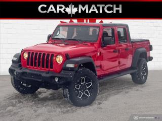 Used 2020 Jeep Gladiator SPORT S / AUTO / HTD SEATS / 4X4 / NO ACCIDENTS for sale in Cambridge, ON