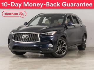 Used 2021 Infiniti QX50 Sensory AWD w/ 360 View Cam, Bluetooth, Nav for sale in Bedford, NS