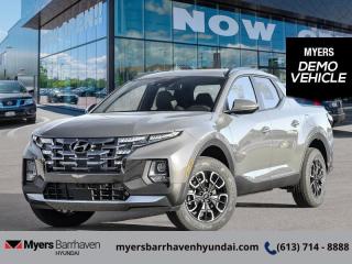 <b>Heated Seats,  Navigation,  Apple CarPlay,  Android Auto,  Heated Steering Wheel!</b><br> <br> <br> <br>  This 2024 Hyundai Santa Cruz checks all the boxes required for a practical and versatile truck. <br> <br>The Hyundai Santa Cruz shines as an urban pickup with snazzy looks, easy driving and parking, and a bed sized to handle small jobs and big outdoor adventures. With impressive handling and efficiency, this truck rewards you with the benefits of a traditional pickup truck, but without the drawbacks. Great tech and safety features also ensure that the Santa Fe is a pleasant companion for all your tasks.<br> <br> This hampton grey Regular Cab 4X4 pickup   has an automatic transmission and is powered by a  281HP 2.5L 4 Cylinder Engine.<br> This vehicles price also includes $2984 in additional equipment.<br> <br> Our Santa Cruzs trim level is Preferred. This Santa Cruz Preferred combines truck utility with style, offering heated front bucket seats, a heated leather-wrapped steering wheel, towing equipment with trailer sway control and a wiring harness, proximity keyless entry with push button start, dual-zone climate control, and a 10.25-inch infotainment screen with navigation, Apple CarPlay, and Android Auto. Safety equipment include blind spot detection, lane keeping assist, lane departure warning, forward and rear collision mitigation, and driver monitoring alert. This vehicle has been upgraded with the following features: Heated Seats,  Navigation,  Apple Carplay,  Android Auto,  Heated Steering Wheel,  Remote Start,  Blind Spot Detection. <br><br> <br/> See dealer for details. <br> <br><br> Come by and check out our fleet of 50+ used cars and trucks and 90+ new cars and trucks for sale in Ottawa.  o~o