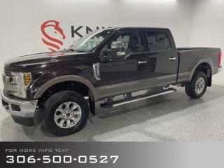 Used 2018 Ford F-350 Super Duty SRW LARIAT Two Tone Paint with Chrome and Camper Pkgs for sale in Moose Jaw, SK