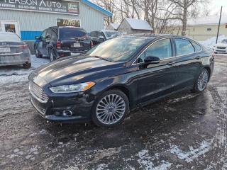 Used 2016 Ford Fusion Titanium AWD for sale in Madoc, ON