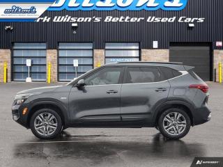 Used 2021 Kia Seltos EX AWD, Leather, Sunroof, Heated Steering + Seats, CarPlay + Android, Bluetooth, Rear Camera & More! for sale in Guelph, ON