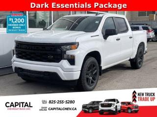 This Chevrolet Silverado 1500 boasts a Turbocharged Gas I4 2.7L/166 engine powering this Automatic transmission. ENGINE, 2.7L TURBOMAX (310 hp [231 kW] @ 5600 rpm, 430 lb-ft of torque [583 Nm] @ 3000 rpm) (STD), Wireless Phone Projection for Apple CarPlay and Android Auto, Windows, power rear, express down.*This Chevrolet Silverado 1500 Comes Equipped with These Options *Window, power front, passenger express down, Window, power front, drivers express up/down, Wi-Fi Hotspot capable (Terms and limitations apply. See onstar.ca or dealer for details.), Wheels, 20 x 9 (50.8 cm x 22.9 cm) Bright Silver painted aluminum, Wheel, 17 x 8 (43.2 cm x 20.3 cm) full-size, steel spare, USB Ports, rear, dual, charge-only, USB Ports, 2, Charge/Data ports located on the instrument panel, Transmission, 8-speed automatic, electronically controlled with overdrive and tow/haul mode. Includes Cruise Grade Braking and Powertrain Grade Braking, Transfer case, single speed electronic Autotrac with push button control (4WD models only), Tires, 275/60R20 all-season, blackwall.* Visit Us Today *For a must-own Chevrolet Silverado 1500 come see us at Capital Chevrolet Buick GMC Inc., 13103 Lake Fraser Drive SE, Calgary, AB T2J 3H5. Just minutes away!