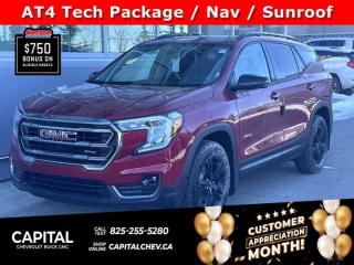 This GMC Terrain delivers a Turbocharged Gas I4 1.5L/-TBD- engine powering this Automatic transmission. ENGINE, 1.5L TURBO DOHC 4-CYLINDER, SIDI, VVT (175 hp [131.3 kW] @ 5800 rpm, 203 lb-ft of torque [275.0 N-m] @ 2000 - 4000 rpm) (STD), Wireless Apple CarPlay/Wireless Android Auto, Windows, power with rear Express-Down.*This GMC Terrain Comes Equipped with These Options *Windows, power with front passenger Express-Down, Window, power with driver Express-Up/Down, Wi-Fi Hotspot capable (Terms and limitations apply. See onstar.ca or dealer for details.), Wheels, 17 x 7 (43.2 cm x 17.8 cm) Gloss Black aluminum, Wheel, spare, 16 (40.6 cm) steel, USB data ports, 2, type-A, located within the centre console, USB charging-only ports, 2, located on the rear of the centre console, Universal Home Remote, includes garage door opener, 3-channel programmable, Trim, Black lower body, Transmission, 9-speed automatic 9T45, electronically-controlled with overdrive.* Stop By Today *For a must-own GMC Terrain come see us at Capital Chevrolet Buick GMC Inc., 13103 Lake Fraser Drive SE, Calgary, AB T2J 3H5. Just minutes away!