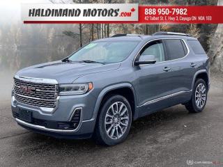 Used 2021 GMC Acadia Denali for sale in Cayuga, ON