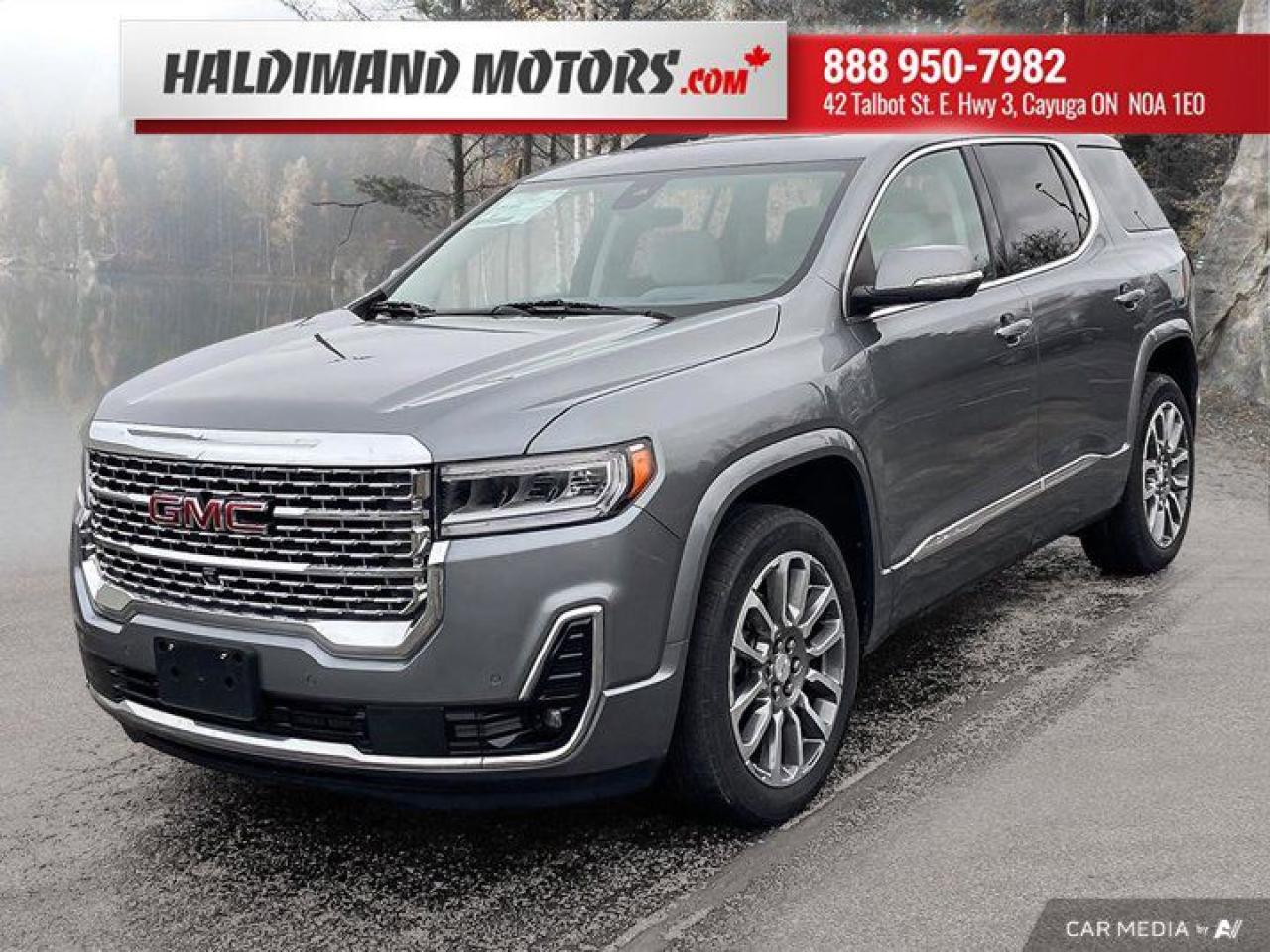 Used 2021 GMC Acadia Denali for sale in Cayuga, ON