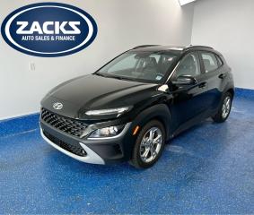 New Price! 2022 Hyundai Kona 2.0L Preferred 2.0L Preferred AWD | Sunroof and Leather Certified. 7-Speed Automatic AWD Ultra Black 2.0L I4 MPI DOHC 16V LEV3-ULEV70 147hp<br><br><br>AM/FM radio, Apple CarPlay & Android Auto, Exterior Parking Camera Rear, Front fog lights, Heated Front Bucket Seats, Heated steering wheel, Leather steering wheel, Power moonroof, Power windows, Radio: AM/FM/SiriusXM/MP3 Audio System, Rear window defroster, Remote keyless entry, Telescoping steering wheel, Wheels: 17 x 7.0J Aluminum.<br><br>Certification Program Details: Fully Reconditioned | Fresh 2 Yr MVI | 30 day warranty* | 110 point inspection | Full tank of fuel | Krown rustproofed | Flexible financing options | Professionally detailed<br><br>This vehicle is Zacks Certified! Youre approved! We work with you. Together well find a solution that makes sense for your individual situation. Please visit us or call 902 843-3900 to learn about our great selection.<br><br>With 22 lenders available Zacks Auto Sales can offer our customers with the lowest available interest rate. Thank you for taking the time to check out our selection!