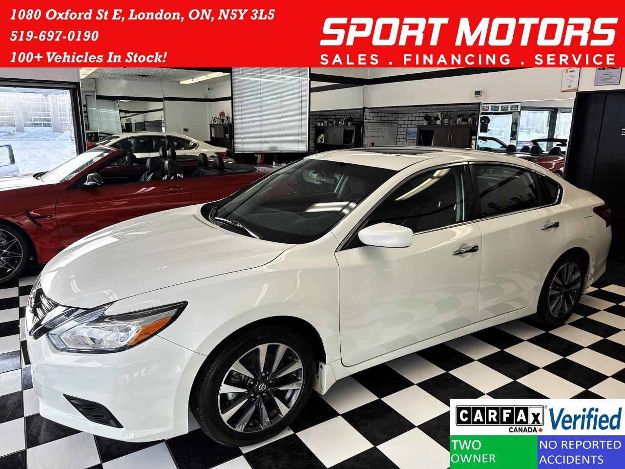 Used 2017 Nissan Altima SV+New Tires+Brakes+Camera+Blind Spot+CLEAN CARFAX for sale in London, ON