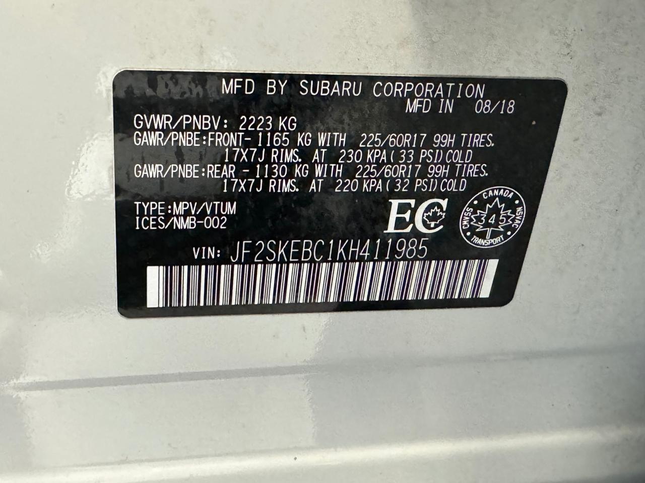 2019 Subaru Forester 2.5i AWD+ApplePlay+Camera+Bluetooth+Heated Seats - Photo #38