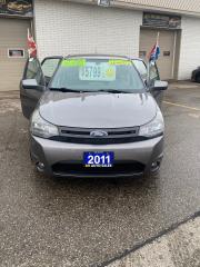 <p><span style=text-decoration: underline;><strong>LOW LOW LOW KM ONLY 176085</strong></span></p><p>2011 Ford Focus  2.0 Liter 4-cylinder, automatic its reliable car, very good on gas, great condition with 176085 KM very clean in & out, drive smooth, no rust, oil spry yearly.</p><p>Key-less entry, Power windows, locks, mirrors, steering. Cruise control, tilt steering wheel, A/C, AUX connection, USB, Cd player, alloy wheels, leather seats, heated seats, Bluetooth, sunroof, and more.........</p><p>This car comes with safety.</p><p> </p><p>Selling for $ 5799 PLUS TAX and license fee</p><p>Please call 226-444-4006 or text 519-731-3041</p><p>RH Auto Sales & Services 2067 Victoria ST, N, # 2, Breslau ON. N0B1M0</p>