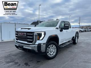 <h2><span style=color:#2ecc71><span style=font-size:18px><strong>Check out this 2024 GMC Sierra 2500HD SLE!</strong></span></span></h2>

<p><span style=font-size:16px>Powered by a 6.6L V8with up to 401hp & up to 464lb-ft of torque.</span></p>

<p><span style=font-size:16px><strong>Comfort & Convenience Features:</strong>includes remote start/entry, heated front seats, heated steering wheel, HDrear view camera & 20 machined aluminum wheels with bright silver accents.</span></p>

<p><span style=font-size:16px><strong>Infotainment Tech & Audio:</strong>includes GMC premium infotainment system with 13.4 diagonal colour touchscreen display with Google built-in & wiredAndroid Auto and Apple CarPlay capability.</span></p>

<p><span style=font-size:16px><strong>This truck also comes equipped with the following packages..</strong>.</span></p>

<p><span style=font-size:16px><strong>Snow Plow Prep/Camper Package:</strong>Includes increased front GAWR on heavy duty models, pass through dash grommet hole and roof emergency light provisions. Contact GM upfitter integration at www.gmupfitter.com for plow installation details and assistance. Skid Plates Protect the oil pan, front axle and transfer case</span></p>

<p><span style=font-size:16px><strong>X31 Off-Road Package:</strong>Includes twin-tube Rancho shocks and X31 hard badge. Hill Descent Control Off-Road Suspension Includestwin-tube shocks. Tires: LT265/70R17E AT BW LT265/70R17E AT BW Spare Tire.</span></p>

<h2><span style=color:#2ecc71><span style=font-size:18px><strong>Come test drive this truck today!</strong></span></span></h2>

<h2><span style=color:#2ecc71><span style=font-size:18px><strong>613-257-2432</strong></span></span></h2>