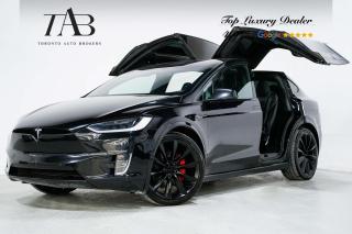 This Powerful 2016 Tesla Model X P90D Signature is a fully electric SUV  known for its impressive acceleration and performance. Its unique Falcon Wing rear doors, which provide easy access to the rear seats. 

Key Features Includes:

- Signature
- 7 Passengers
- Navigation
- Bluetooth
- Backup Camera
- Front and Rear Heated Seats
- Heated Steering Wheel
- Apple Music
- Spotify
- Cruise Control
- Red Brake Calipers 
- 22" Alloy Wheels 
- Ultra High Fidelity Sound
- Autopilot with convenience features
- Red Brake Calipers
- Subzero Weather Package
- Carbon Fiber Decor
- GPS Enabled Homelink
- Premium Upgrades Package
- Obsidian Black Metallic (PMBL)
- Model X Roof
- Black Leather Seats
- Active Spoiler
- Smart Air Suspension
- Technology Package
- Third Row Seats
- Towing Package
- P90D

NOW OFFERING 3 MONTH DEFERRED FINANCING PAYMENTS ON APPROVED CREDIT. 

Looking for a top-rated pre-owned luxury car dealership in the GTA? Look no further than Toronto Auto Brokers (TAB)! Were proud to have won multiple awards, including the 2023 GTA Top Choice Luxury Pre Owned Dealership Award, 2023 CarGurus Top Rated Dealer, 2024 CBRB Dealer Award, the Canadian Choice Award 2024, the 2023 Three Best Rated Dealer Award, and many more!

With 30 years of experience serving the Greater Toronto Area, TAB is a respected and trusted name in the pre-owned luxury car industry. Our 30,000 sq.Ft indoor showroom is home to a wide range of luxury vehicles from top brands like BMW, Mercedes-Benz, Audi, Porsche, Land Rover, Jaguar, Aston Martin, Bentley, Maserati, and more. And we dont just serve the GTA, were proud to offer our services to all cities in Canada, including Vancouver, Montreal, Calgary, Edmonton, Winnipeg, Saskatchewan, Halifax, and more.

At TAB, were committed to providing a no-pressure environment and honest work ethics. As a family-owned and operated business, we treat every customer like family and ensure that every interaction is a positive one. Come experience the TAB Lifestyle at its truest form, luxury car buying has never been more enjoyable and exciting!

We offer a variety of services to make your purchase experience as easy and stress-free as possible. From competitive and simple financing and leasing options to extended warranties, aftermarket services, and full history reports on every vehicle, we have everything you need to make an informed decision. We welcome every trade, even if youre just looking to sell your car without buying, and when it comes to financing or leasing, we offer same day approvals, with access to over 50 lenders, including all of the banks in Canada. Feel free to check out your own Equifax credit score without affecting your credit score, simply click on the Equifax tab above and see if you qualify.

So if youre looking for a luxury pre-owned car dealership in Toronto, look no further than TAB! We proudly serve the GTA, including Toronto, Etobicoke, Woodbridge, North York, York Region, Vaughan, Thornhill, Richmond Hill, Mississauga, Scarborough, Markham, Oshawa, Peteborough, Hamilton, Newmarket, Orangeville, Aurora, Brantford, Barrie, Kitchener, Niagara Falls, Oakville, Cambridge, Kitchener, Waterloo, Guelph, London, Windsor, Orillia, Pickering, Ajax, Whitby, Durham, Cobourg, Belleville, Kingston, Ottawa, Montreal, Vancouver, Winnipeg, Calgary, Edmonton, Regina, Halifax, and more.

Call us today or visit our website to learn more about our inventory and services. And remember, all prices exclude applicable taxes and licensing, and vehicles can be certified at an additional cost of $699.