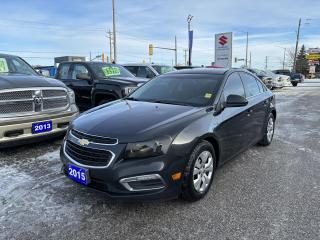 Used 2015 Chevrolet Cruze LT ~Tinted Windows ~Bucket Seats for sale in Barrie, ON