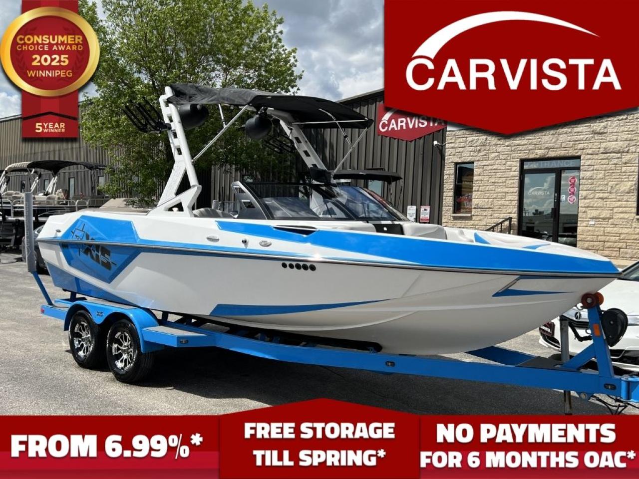 Used 2018 Axis T22 Wake Boat - 530 HOURS for sale in Winnipeg, MB