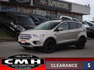 Used 2018 Ford Escape SE  CAM BLUETOOTH HTD-SEATS 17-AL for sale in St. Catharines, ON