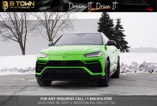 <meta charset=utf-8 />
<span>2022 LAMBORGHINI URUS</span>

<span>This beast draws its power from the</span><strong>4.0-liter twin-turbocharged V-8</strong><span>engine that produces a mammoth 641 horsepower and 626 foot-pounds of torque. Engine is mated to an</span><span>8-speed shiftable automatic transmission.</span>

HST and licensing will be extra

* $999 Financing fee conditions may apply*



Financing Available at as low as 7.69% O.A.C



We approve everyone-good bad credit, newcomers, students.



Previously declined by bank ? No problem !!



Let the experienced professionals handle your credit application.

<meta charset=utf-8 />
Apply for pre-approval today !!



At B TOWN AUTO SALES we are not only Concerned about selling great used Vehicles at the most competitive prices at our new location 6435 DIXIE RD unit 5, MISSISSAUGA, ON L5T 1X4. We also believe in the importance of establishing a lifelong relationship with our clients which starts from the moment you walk-in to the dealership. We,re here for you every step of the way and aims to provide the most prominent, friendly and timely service with each experience you have with us. You can think of us as being like YOUR FAMILY IN THE BUSINESS where you can always count on us to provide you with the best automotive care.