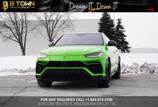 Used 2022 Lamborghini Urus PEARL CAPSULE EDITION FRONT END PPF | 2 SETS OF RIMS AND TIRES for sale in Mississauga, ON