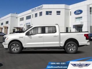 <b>Pro Power Onboard, 20 Alloy Wheels, Max Trailer Tow Package!</b><br> <br>   Greetings. <br> <br><br> <br> This oxford white Crew Cab 4X4 pickup   has an automatic transmission.<br> <br> Our F-150 Lightnings trim level is XLT. Engineered to be a do-it-all EV, this F-150 Lightning XLT comes very well equipped with a luxurious interior that includes heated front seats and a heated steering wheel, power adjustable pedals, Fords SYNC 4 infotainment system complete with voice recognition, built-in navigation, Apple CarPlay, Android Auto, and SiriusXM radio. It also comes with extended running boards and enhanced lighting, Ford Co-Pilot360 2.0, a super useful interior work surface, a class IV towing package, power locking tailgate, a large front trunk for extra storage, a proximity key, blind spot detection, lane keep assist, automatic emergency braking with pedestrian detection, accident evasion assist, and a 360 degree camera to help keep you safely on the road and so much more! This vehicle has been upgraded with the following features: Pro Power Onboard, 20 Alloy Wheels, Max Trailer Tow Package. <br><br> View the original window sticker for this vehicle with this url <b><a href=http://www.windowsticker.forddirect.com/windowsticker.pdf?vin=1FTVW3LK6RWG10871 target=_blank>http://www.windowsticker.forddirect.com/windowsticker.pdf?vin=1FTVW3LK6RWG10871</a></b>.<br> <br>To apply right now for financing use this link : <a href=https://www.southcoastford.com/financing/ target=_blank>https://www.southcoastford.com/financing/</a><br><br> <br/> See dealer for details. <br> <br>Call South Coast Ford Sales or come visit us in person. Were convenient to Sechelt, BC and located at 5606 Wharf Avenue. and look forward to helping you with your automotive needs. <br><br> Come by and check out our fleet of 20+ used cars and trucks and 120+ new cars and trucks for sale in Sechelt.  o~o