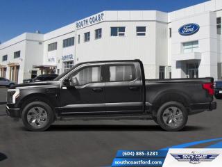<b>Leather Seats, Pro Power Onboard, 20 Alloy Wheels!</b><br> <br>   Thanks for looking. <br> <br><br> <br> This agate black Crew Cab 4X4 pickup   has an automatic transmission.<br> <br> Our F-150 Lightnings trim level is Lariat. This F-150 Lightning with the Lariat comes with an extra luxurious leather interior that features a massive sunroof, Fords SYNC 4A, complete with a larger 15 inch touchscreen, built-in navigation, wireless Apple CarPlay, Android Auto, and a premium Bang and Olufsen audio system. It also comes with heated and cooled front seats, a heated steering wheel, power adjustable pedals, heated second row seats, extended battery range, Ford Co-Pilot360 Active 2.0, and a super useful interior work surface. Additional features include a power locking tailgate, a large front trunk for extra storage, pro trailer backup assist, blind spot detection, lane keep assist, automatic emergency braking with pedestrian detection, accident evasion assist, and a 360 degree camera to help keep you safely on the road and so much more! This vehicle has been upgraded with the following features: Leather Seats, Pro Power Onboard, 20 Alloy Wheels. <br><br> View the original window sticker for this vehicle with this url <b><a href=http://www.windowsticker.forddirect.com/windowsticker.pdf?vin=1FT6W5L74RWG10752 target=_blank>http://www.windowsticker.forddirect.com/windowsticker.pdf?vin=1FT6W5L74RWG10752</a></b>.<br> <br>To apply right now for financing use this link : <a href=https://www.southcoastford.com/financing/ target=_blank>https://www.southcoastford.com/financing/</a><br><br> <br/>    3.99% financing for 84 months. <br> Buy this vehicle now for the lowest bi-weekly payment of <b>$661.82</b> with $0 down for 84 months @ 3.99% APR O.A.C. ( Plus applicable taxes -  $595 Administration Fee included    / Total Obligation of $119713   / Federal Luxury Tax of $738.00 included.).  Incentives expire 2024-04-30.  See dealer for details. <br> <br>Call South Coast Ford Sales or come visit us in person. Were convenient to Sechelt, BC and located at 5606 Wharf Avenue. and look forward to helping you with your automotive needs. <br><br> Come by and check out our fleet of 20+ used cars and trucks and 120+ new cars and trucks for sale in Sechelt.  o~o