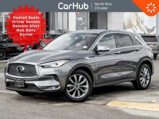 
Only 9,167 km! Travel in sophisticated style with this 2022 INFINITI QX50 PURE AWD. It boasts a Intercooled Turbo Premium Unleaded I-4 2.0 L/120 engine powering this Variable transmission. Wheels: 19 Silver Painted Aluminum Alloy. Clean CARFAX! Our advertised prices are for consumers (i.e. end users) only. Not a former rental.

 

This INFINITI QX50 Comes Equipped with These Options 
Heated Power Front Seats, Active Cruise Control, Lane Centering Assist, Lane Assist, Emergency Assist, Blind Spot Assist, Drive Modes, Android Auto Capable, AM/FM/SiriusXM-Ready, Bluetooth, USB, WiFi Capable, Dual Zone Climate w Rear Vents, Power Liftgate w Height Limiter, Power Windows & Mirrors, Electronic Parking Brake w/ Auto Hold, Steering Wheel Media Controls, Auto Lights, Valet Function, Trunk/Hatch Auto-Latch, Trip Computer, Transmission: Continuously Variable (CVT), Transmission w/Driver Selectable Mode, Tire Specific Low Tire Pressure Warning, Tailgate/Rear Door Lock Included w/Power Door Locks, Speed Sensitive Variable Intermittent Wipers w/Heated Wiper Park, Side Impact Beams.

 

Dont miss out on this one!

 

The CARFAX report indicates that it was previously registered in Quebec.

 

Drive Happy with CarHub
*** All-inclusive, upfront prices -- no haggling, negotiations, pressure, or games

*** Purchase or lease a vehicle and receive a $1000 CarHub Rewards card for service

*** 3 day CarHub Exchange program available on most used vehicles

*** 36 day CarHub Warranty on mechanical and safety issues and a complete car history report

*** Purchase this vehicle fully online on CarHub websites

 
Transparency StatementOnline prices and payments are for finance purchases -- please note there is a $750 finance/lease fee. Cash purchases for used vehicles have a $2,200 surcharge (the finance price + $2,200), however cash purchases for new vehicles only have tax and licensing extra -- no surcharge. NEW vehicles priced at over $100,000 including add-ons or accessories are subject to the additional federal luxury tax. While every effort is taken to avoid errors, technical or human error can occur, so please confirm vehicle features, options, materials, and other specs with your CarHub representative. This can easily be done by calling us or by visiting us at the dealership. CarHub used vehicles come standard with 1 key. If we receive more than one key from the previous owner, we include them with the vehicle. Additional keys may be purchased at the time of sale. Ask your Product Advisor for more details. Payments are only estimates derived from a standard term/rate on approved credit. Terms, rates and payments may vary. Prices, rates and payments are subject to change without notice. Please see our website for more details.