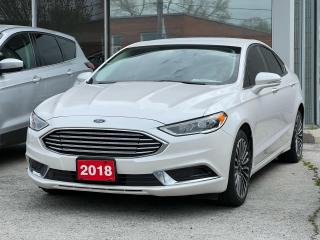Used 2018 Ford Fusion SE - AWD - Luxury Pkg - Tech Pkg - Navigation - Leather - Power Heated Seats - No Accidents - 4 New Tires will be installed by us. for sale in North York, ON