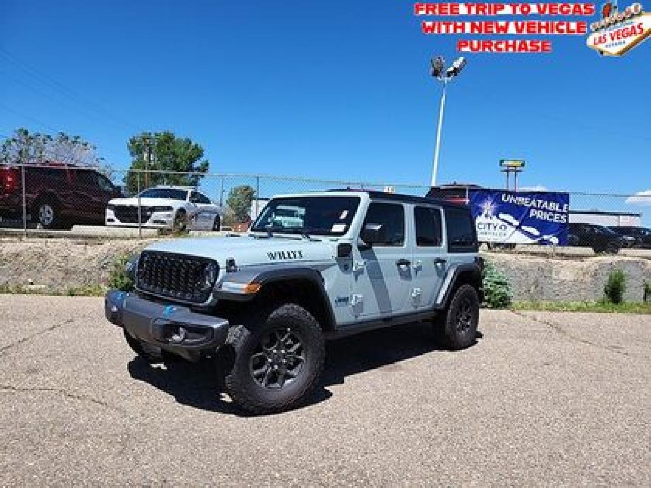 New 2024 Jeep Wrangler 4xe Willys 4 Door 4xe #116 for sale in Medicine Hat, AB