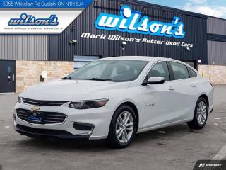 Used 2018 Chevrolet Malibu Hybrid, CarPlay, Power Seat, Auto Climate, Bluetooth, Rear Camera, New Tires! for sale in Guelph, ON