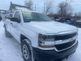 Used 2018 Chevrolet Silverado 1500 LS, Reg. Cab. 8 Ft. Box, V6. for sale in St Catharines, ON