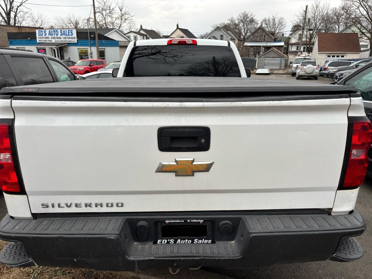 2018 Chevrolet Silverado 1500 LS, Reg. Cab. 8 Ft. Box, with Tonneau Cover, V6