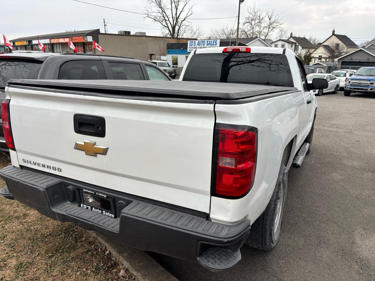 2018 Chevrolet Silverado 1500 LS, Reg. Cab. 8 Ft. Box, with Tonneau Cover, V6