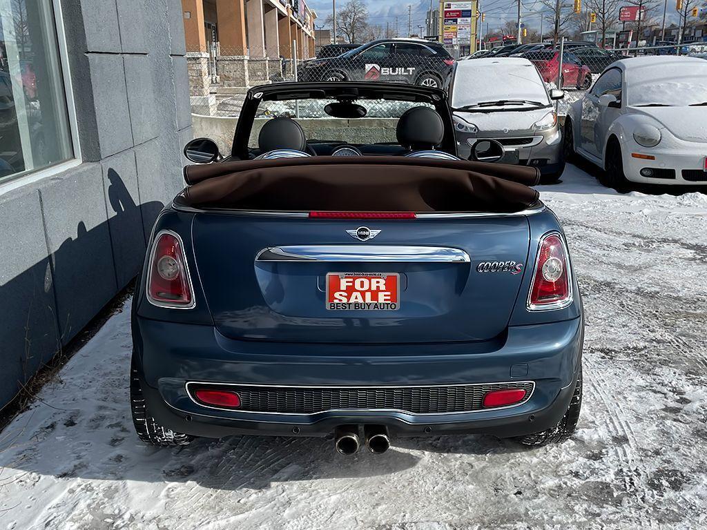 2009 MINI Cooper Convertible S|CONVERTIBLE|LEATHER|17in WHELLS - Photo #5