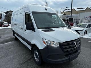 <p>2022 Mercedes Sprinter 2500 Highroof Extended Cargo Van, 2.0L Turbo Diesel, Automatic, 3 Seater, AM/FM/AUX/BLUETOOTH, Backup Camera, New Tires, Excellent Fuel Economy!</p><p> </p>