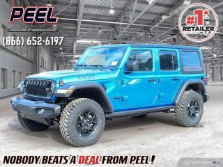 New 2024 Jeep Wrangler Willys 4 Door 4x4 for sale in Mississauga, ON