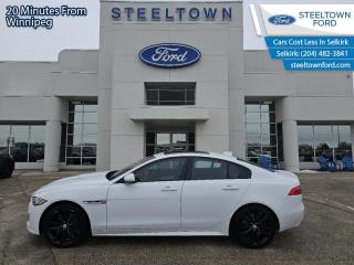 <b>Navigation,  Sunroof,  Memory Seats,  Distinctive Accents,  Heated Seats!</b><br> <br> We value your TIME, we wont waste it or your gas is on us!   We offer extended test drives and if you cant make it out to us we will come straight to you!<br><br><br> <br>   Captivating style, a comfortable interior, and a smooth, agile driving experience make this Jaguar XE one of the best in its competitive class. This  2017 Jaguar XE is for sale today in Selkirk. <br> <br>This XE is one of the most advanced and refined sports sedans that Jaguar has ever produced. Instantly recognizable as a Jaguar, it feels like a Jaguar, it drives like a Jaguar  The XE is a Jaguar to its core. The XE is the foundation of the Jaguar sedan family. A distillation of the design, luxury and technology found in the XF and the XJ. Inspired by the F-Type sports car, with its assertive looks and agile drive. This Jaguar XE is an exceptional blend of technology, design, and driving dynamics that rewrites all the rules. This  sedan has 122,069 kms. Its  white in colour  . It has an automatic transmission and is powered by a  340HP 3.0L V6 Cylinder Engine.  <br> <br> Our XEs trim level is 35t R-Sport. This XE is a road ripping beast with style to match including alloy wheels with silver accents, black grille, rear fog lamp, and perimeter and approach lights. That style and power is matched with a convenient and luxurious interior including a power sunroof, rain sensing wipers, fully automatic headlamps, memory seats, push button start, remote keyless entry, remote trunk release, smart device remote start, and emergency SOS. Get ready for a real infotainment system with Meridian premium audio, iPod integration, Bluetooth, a display, and a touchscreen. This performance inspired R-Sport makes an impression with distinctive R-Sport styling accents, lane keep assist, blind spot monitoring, voice activated infotainment, SiriusXM, lip spoiler, bigger wheels, power adjustable steering column, heated seats and steering wheel, hands free entry, and navigation. This vehicle has been upgraded with the following features: Navigation,  Sunroof,  Memory Seats,  Distinctive Accents,  Heated Seats,  Heated Steering Wheel,  Premium Audio System. <br> <br>To apply right now for financing use this link : <a href=http://www.steeltownford.com/?https://CreditOnline.dealertrack.ca/Web/Default.aspx?Token=bf62ebad-31a4-49e3-93be-9b163c26b54c&La target=_blank>http://www.steeltownford.com/?https://CreditOnline.dealertrack.ca/Web/Default.aspx?Token=bf62ebad-31a4-49e3-93be-9b163c26b54c&La</a><br><br> <br/><br> Buy this vehicle now for the lowest bi-weekly payment of <b>$191.20</b> with $0 down for 84 months @ 8.99% APR O.A.C. ( Plus applicable taxes -  Platinum Shield Protection & Tire Warranty included   / Total cost of borrowing $9005   ).  See dealer for details. <br> <br>Family owned and operated in Selkirk for 35 Years.  <br>Steeltown Ford is located just 20 minutes North of the Perimeter Hwy, with an onsite banking center that offers free consultations. <br>Ask about our special dealer rates available through all major banks and credit unions.<br><br><br>Steeltown Ford Protect Plus includes:<br>- Life Time Tire Warranty <br>Cars cost less in Selkirk <br><br>Dealer Permit # 1039<br><br><br> Come by and check out our fleet of 100+ used cars and trucks and 70+ new cars and trucks for sale in Selkirk.  o~o