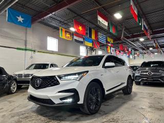 Used 2020 Acura RDX A-SPEC | RED LEATHER | AWD | PANORAMIC SUNROOF for sale in North York, ON