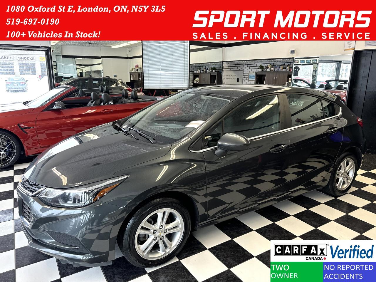 2017 Chevrolet Cruze LT+Camera+Remote Start+New Tires+CLEAN CARFAX Photo59