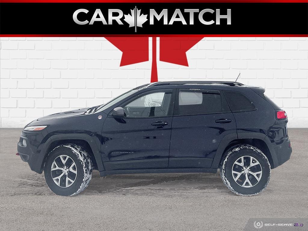 2015 Jeep Cherokee TRAILHAWK / 4WD / REVERSE CAM / NAV / NO ACCIDENTS - Photo #4